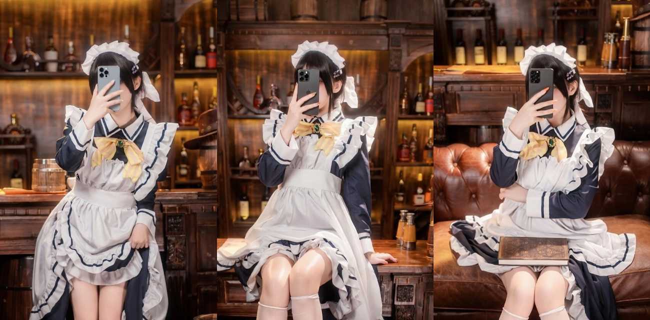 知名福利姬 米胡桃 女仆装限定福利 乖巧少女遭痴汉强制爆操 手扣嫩穴刺激快感后入猛插！